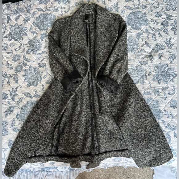 Dynamite Wool Trench Coat - Picture 4 of 6